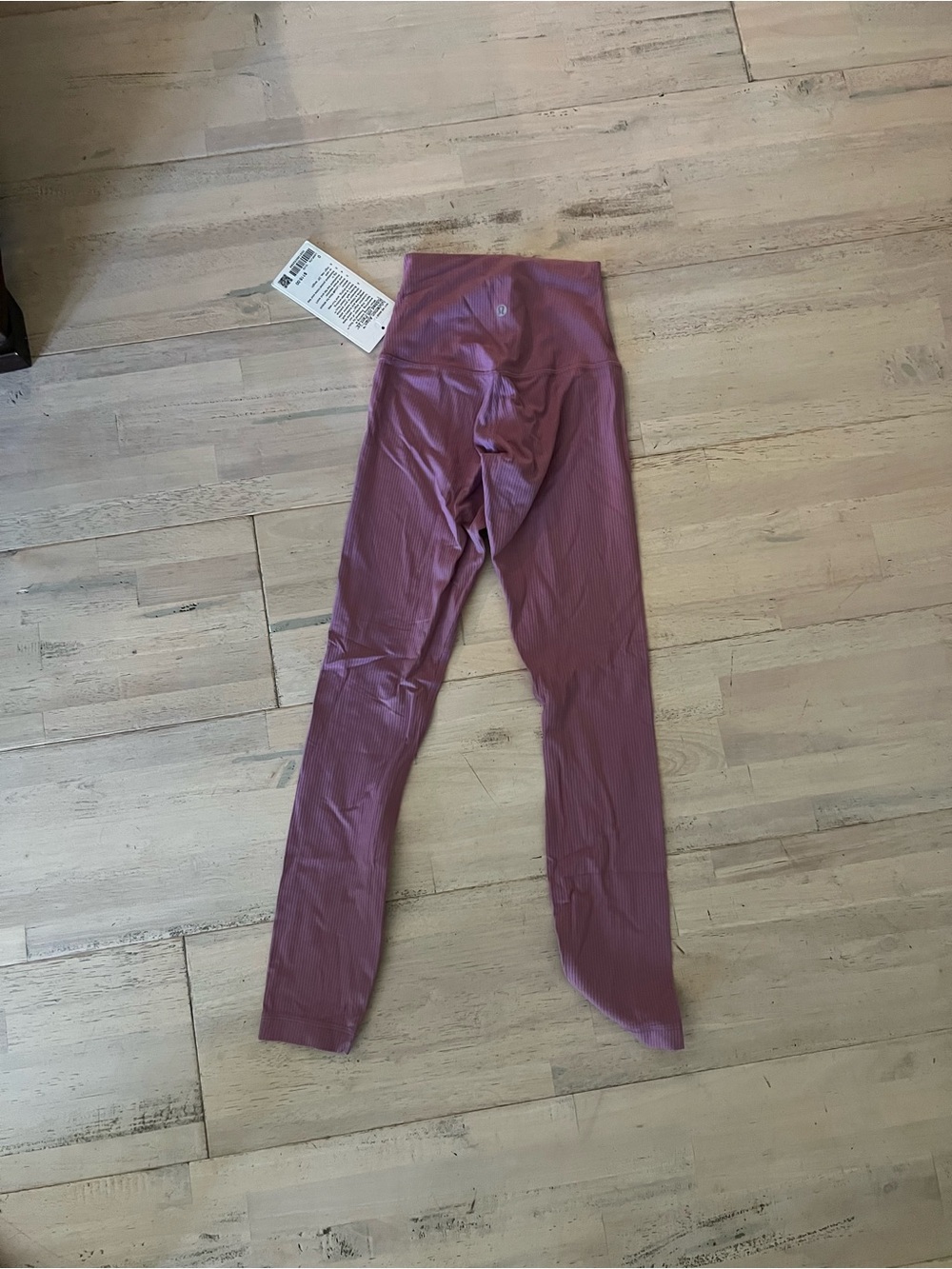 lululemon athletica Align Ribbed HR Pant 25”- Mauve (Pink/Purple) - Picture 2 of 4